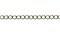 JewelrySupply 4mm Antique Brass Pltaed Curb Chain (Priced per Foot)